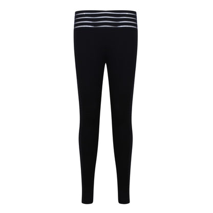 Leggings Sport Noirs Coupe Transfrontière